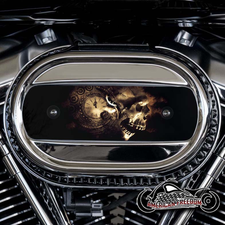 Harley Davidson M8 Ventilator Insert - Time Of Death Skull